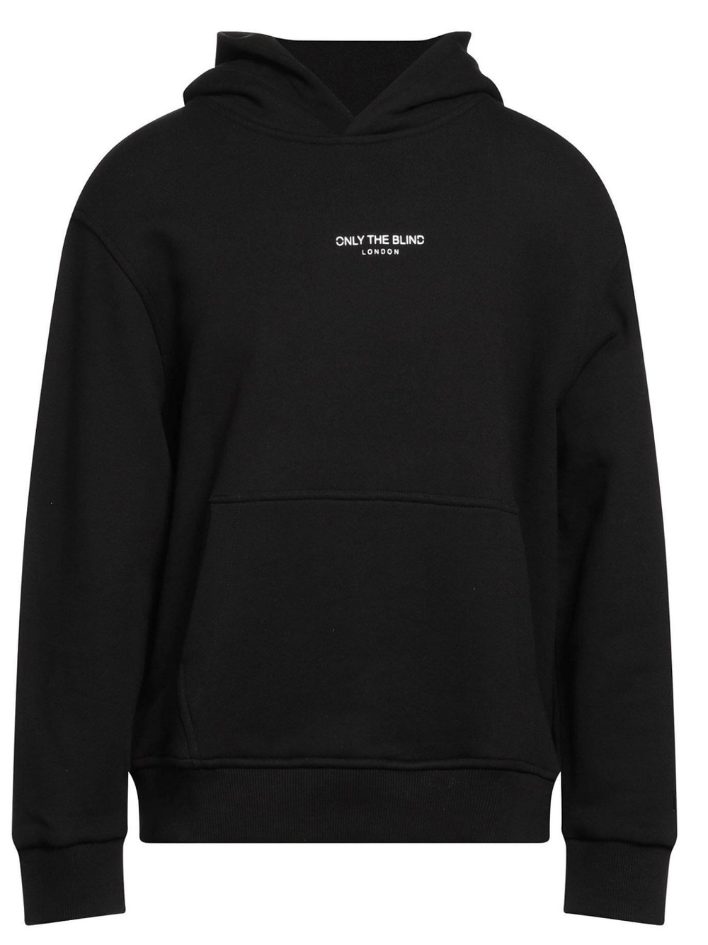 Only the Blind Black Men's Hoodie (XL)